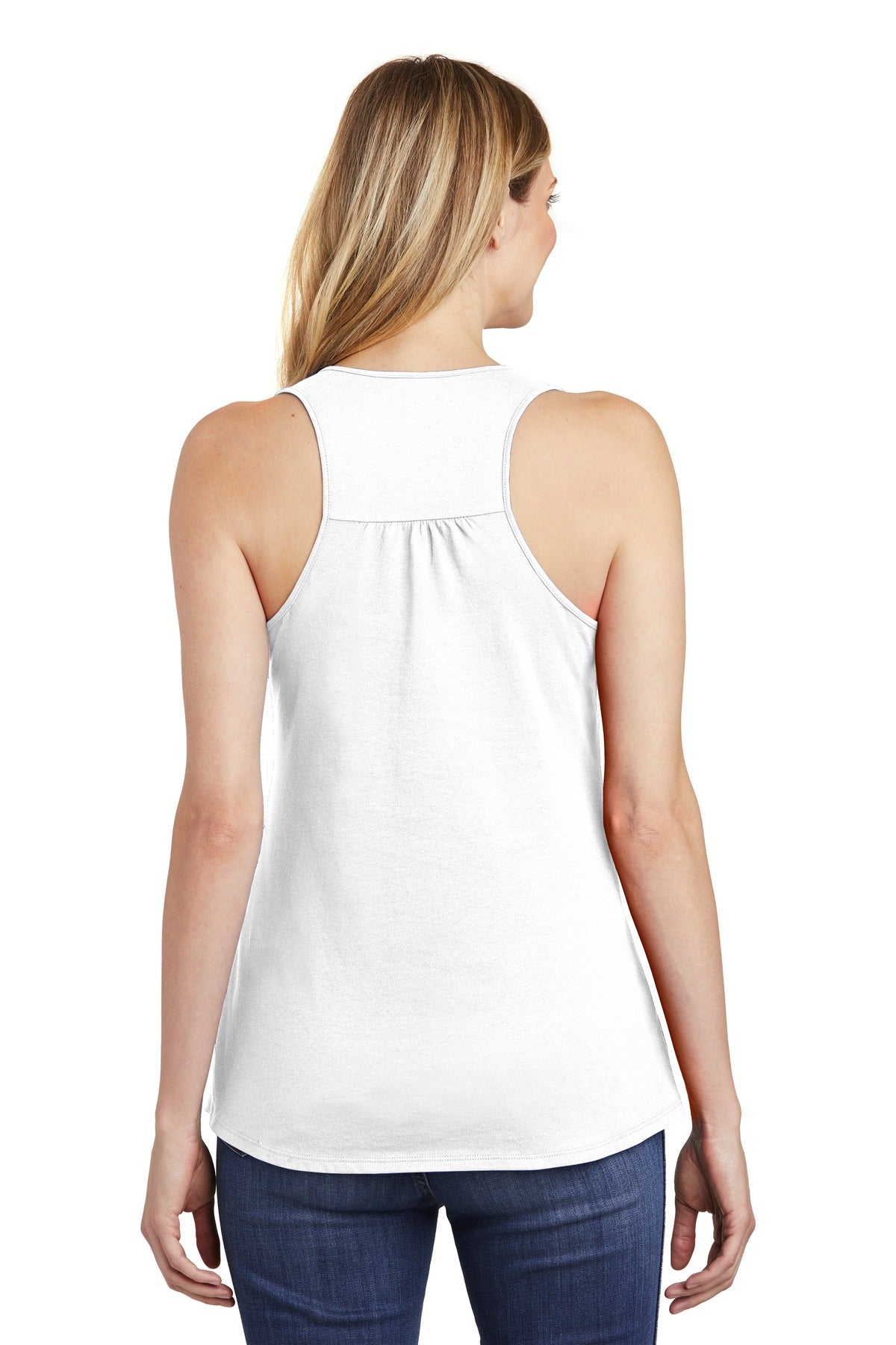 District Women's V.I.T. Gathered Back Tank. DT6302 District