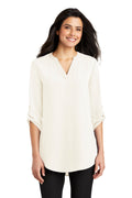 Port Authority Womens 3/4-Sleeve Tunic Blouse. LW701