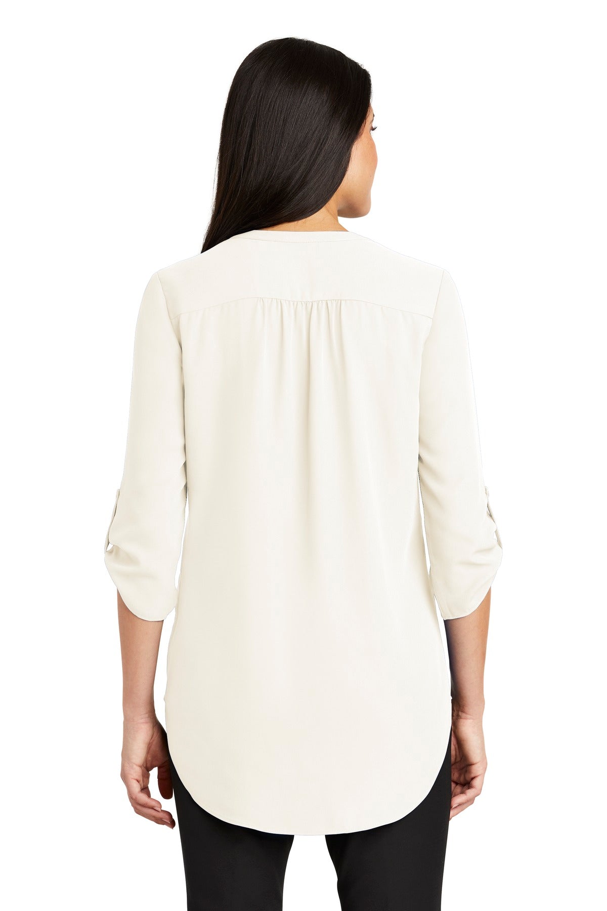 Port Authority Womens 3/4-Sleeve Tunic Blouse. LW701