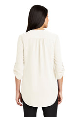 Port Authority Womens 3/4-Sleeve Tunic Blouse. LW701