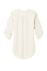 Port Authority Womens 3/4-Sleeve Tunic Blouse. LW701