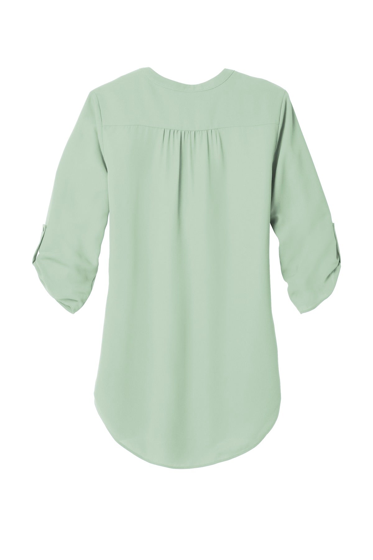 Port Authority Womens 3/4-Sleeve Tunic Blouse. LW701