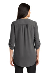 Port Authority Womens 3/4-Sleeve Tunic Blouse. LW701