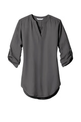 Port Authority Womens 3/4-Sleeve Tunic Blouse. LW701