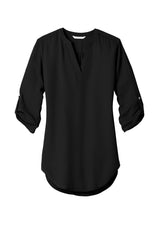 Port Authority Womens 3/4-Sleeve Tunic Blouse. LW701