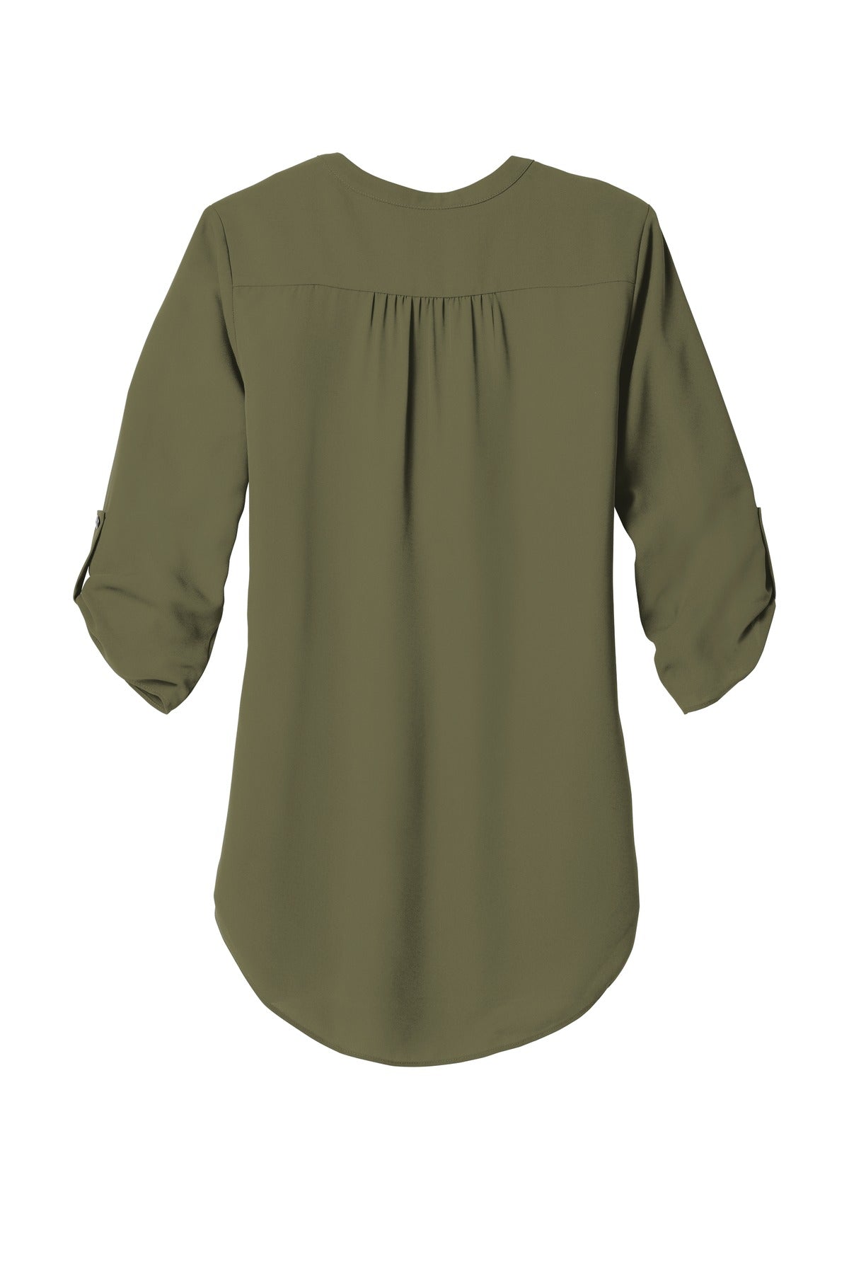 Port Authority Womens 3/4-Sleeve Tunic Blouse. LW701
