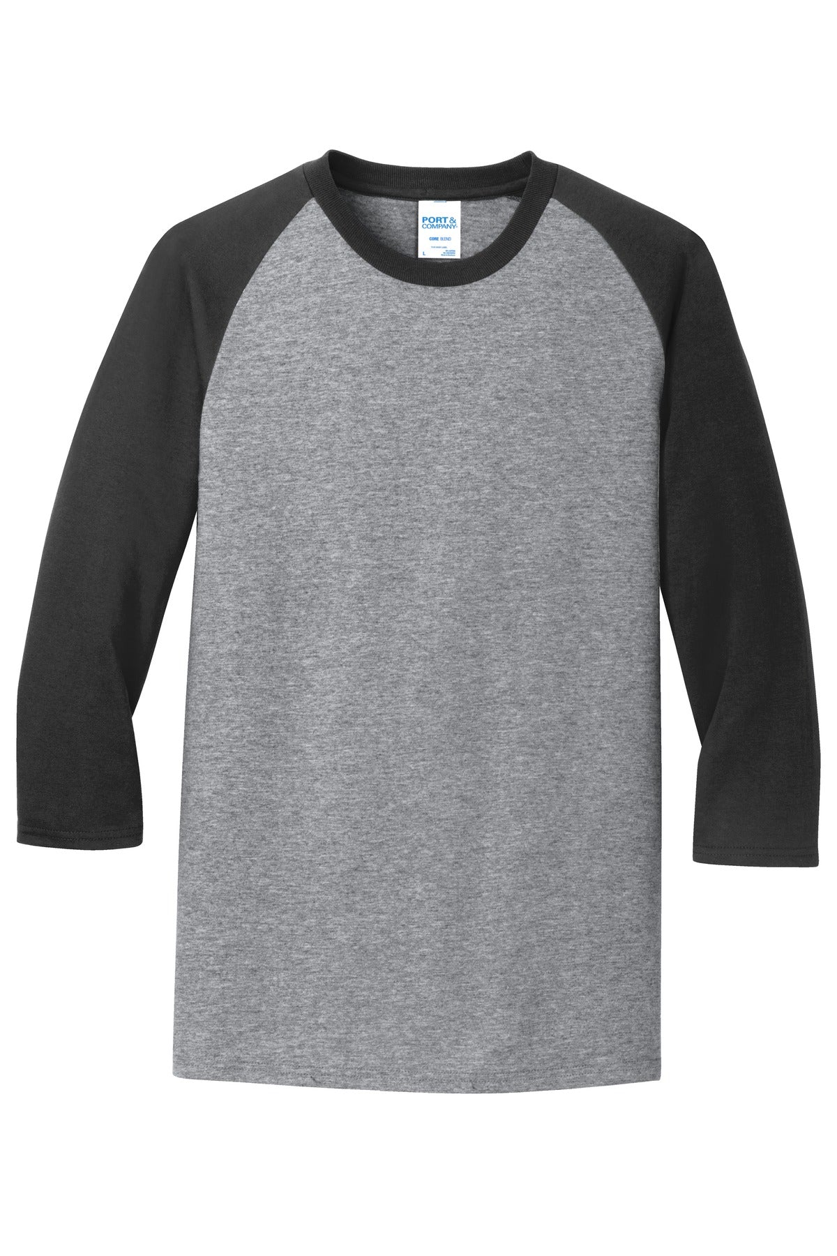 Port & Company - Men's Core Blend 3/4-Sleeve Raglan Tee