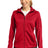 Sport-Tek Women's   Tech Fleece Full-Zip Hooded Jacket-1