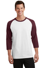 Port & Company - Men's Core Blend 3/4-Sleeve Raglan Tee