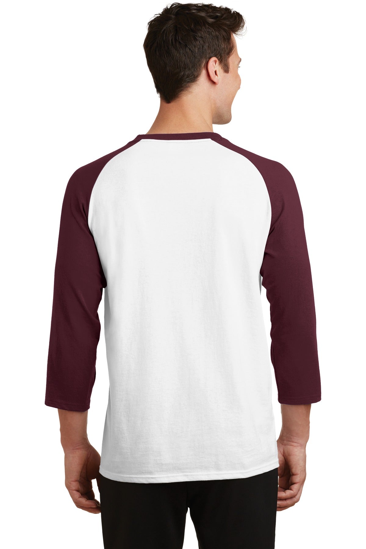Port & Company - Men's Core Blend 3/4-Sleeve Raglan Tee