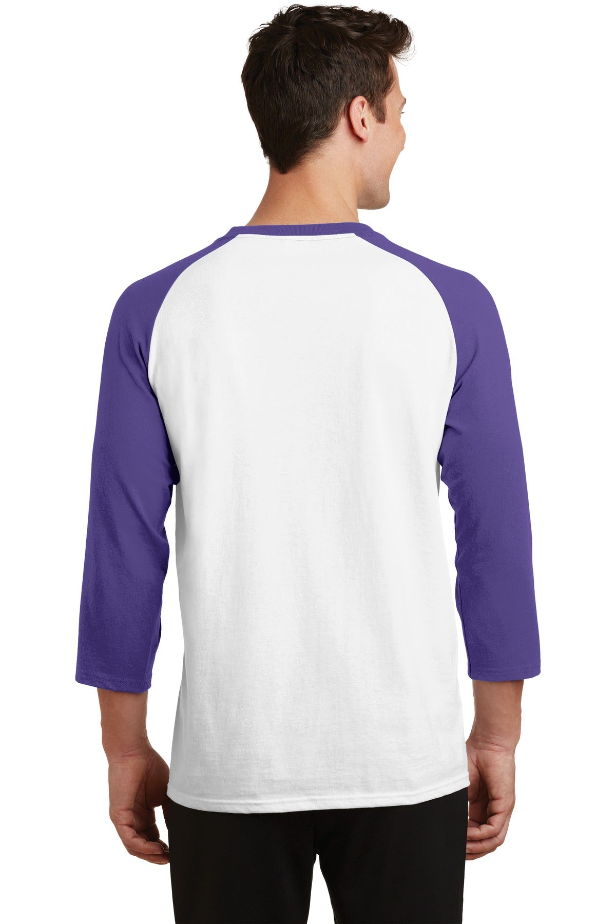 Port & Company - Men's Core Blend 3/4-Sleeve Raglan Tee