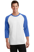 Port & Company - Men's Core Blend 3/4-Sleeve Raglan Tee