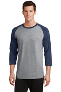 Port & Company - Men's Core Blend 3/4-Sleeve Raglan Tee