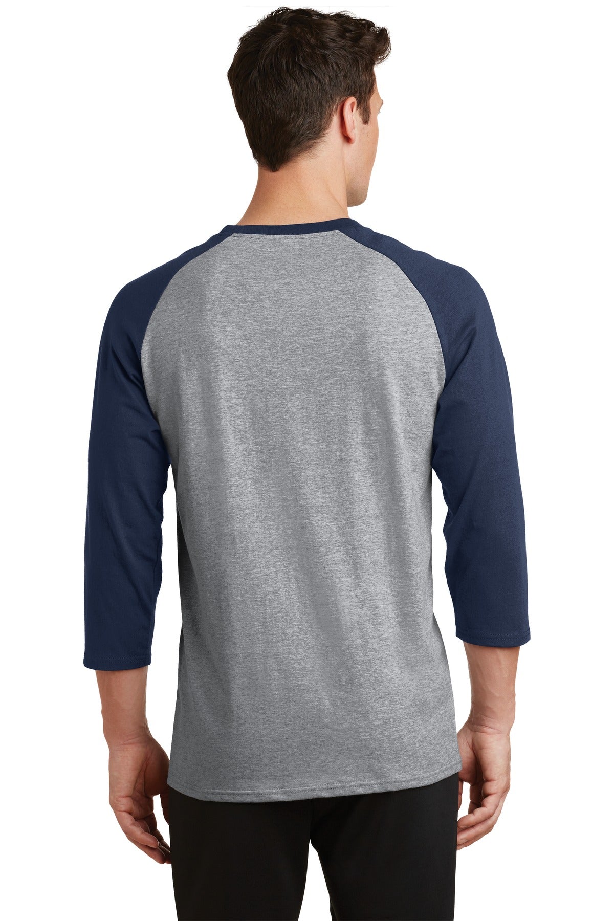 Port & Company - Men's Core Blend 3/4-Sleeve Raglan Tee