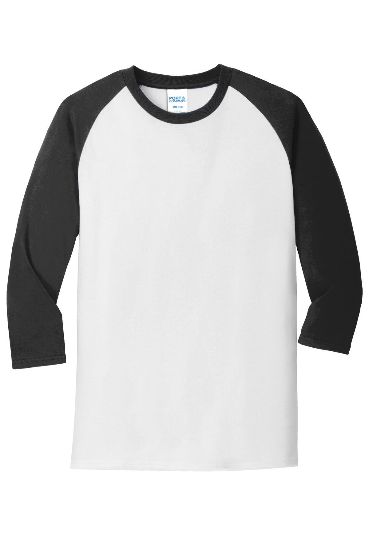 Port & Company - Men's Core Blend 3/4-Sleeve Raglan Tee