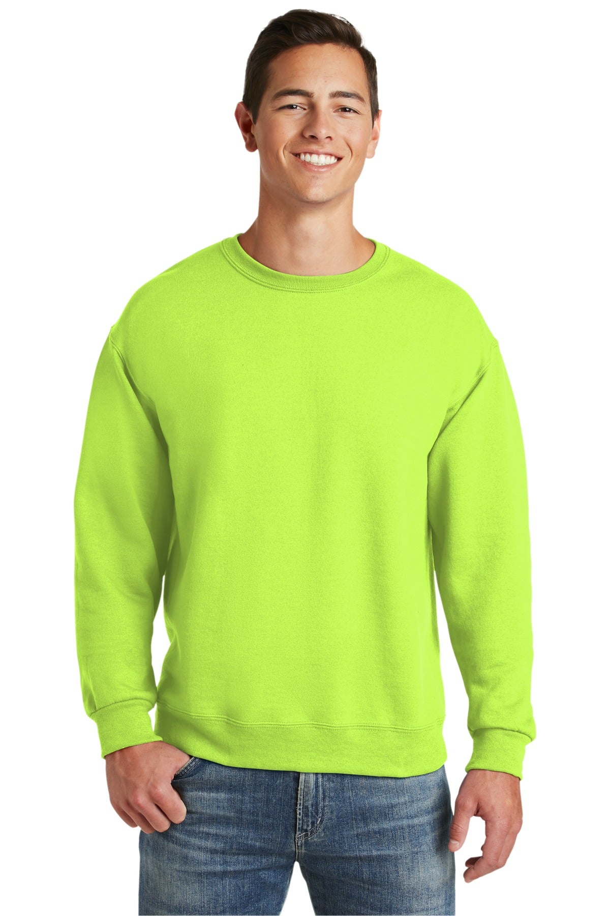 Jerzees Men's SUPER SWEATS NuBlend - Crewneck Sweatshirt Jerzees