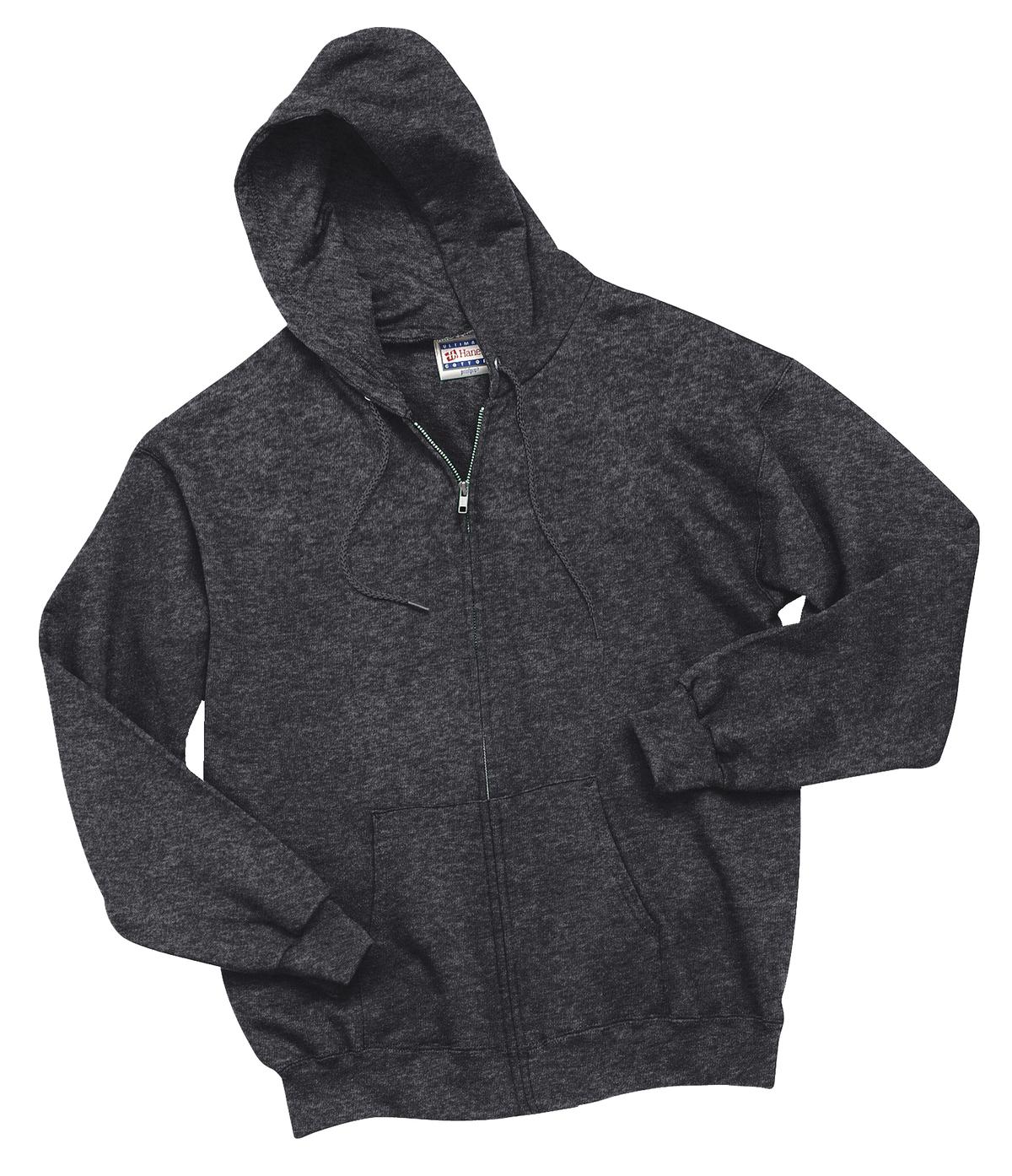 Hanes Men's Ultimate Cotton - Full-Zip Hooded Sweatshirt Hanes