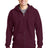 Hanes Men's Ultimate Cotton Full-Zip Hooded Sweatshirt-1