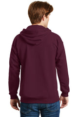 Hanes Men's Ultimate Cotton Full-Zip Hooded Sweatshirt-2