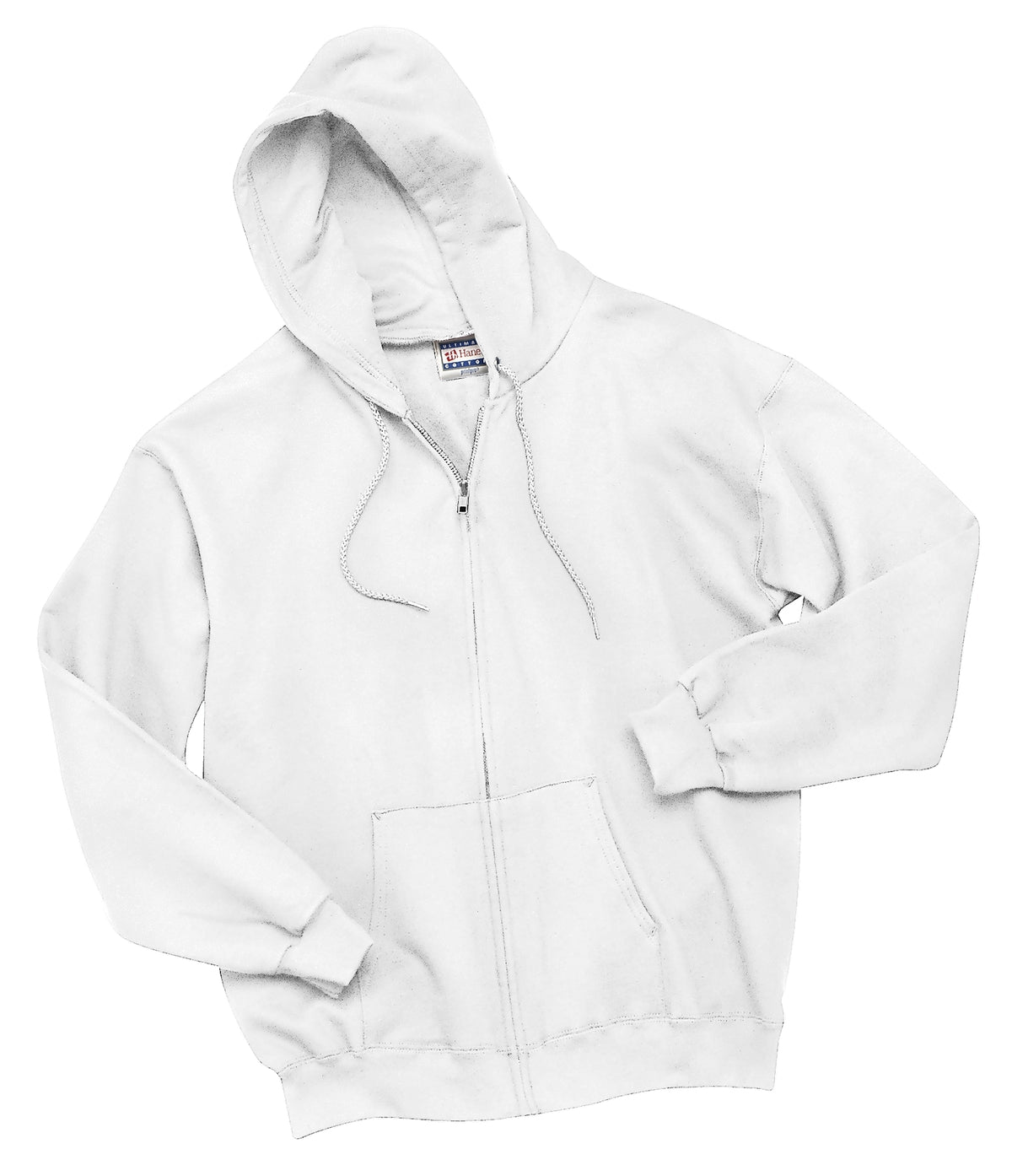 Hanes Men's Ultimate Cotton Full-Zip Hooded Sweatshirt-3