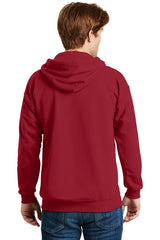 Hanes Men's Ultimate Cotton Full-Zip Hooded Sweatshirt-2
