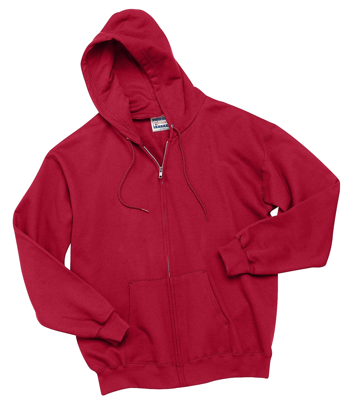 Hanes Men's Ultimate Cotton Full-Zip Hooded Sweatshirt-3