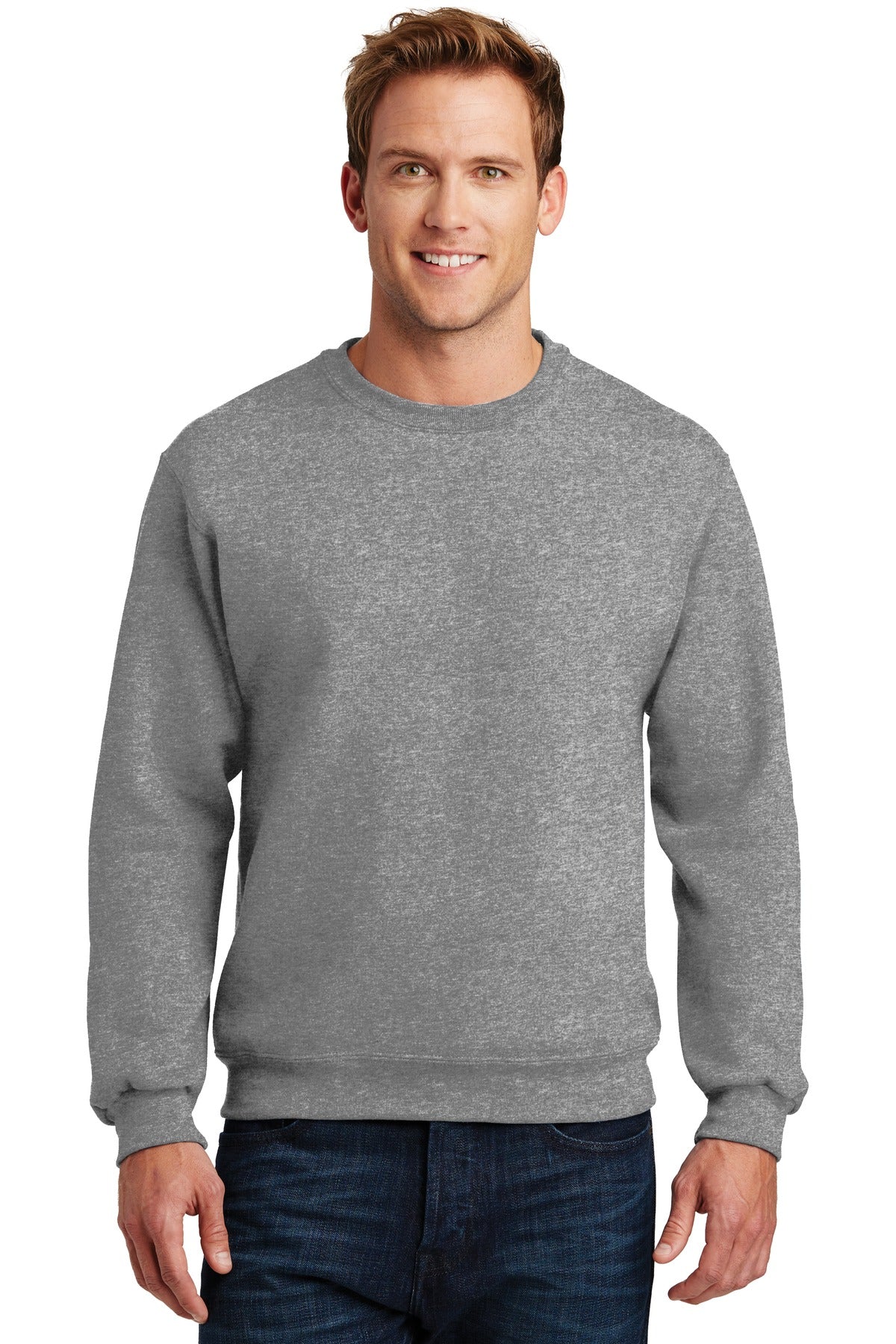 Jerzees Men's SUPER SWEATS NuBlend - Crewneck Sweatshirt Jerzees