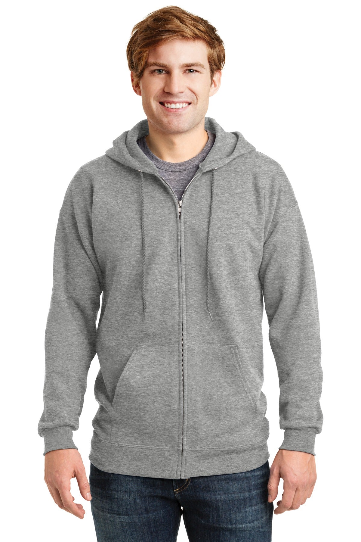 Hanes Men's Ultimate Cotton - Full-Zip Hooded Sweatshirt Hanes
