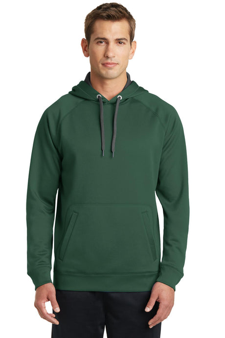 Sport-Tek Men's   Tech Fleece Hooded Sweatshirt-1