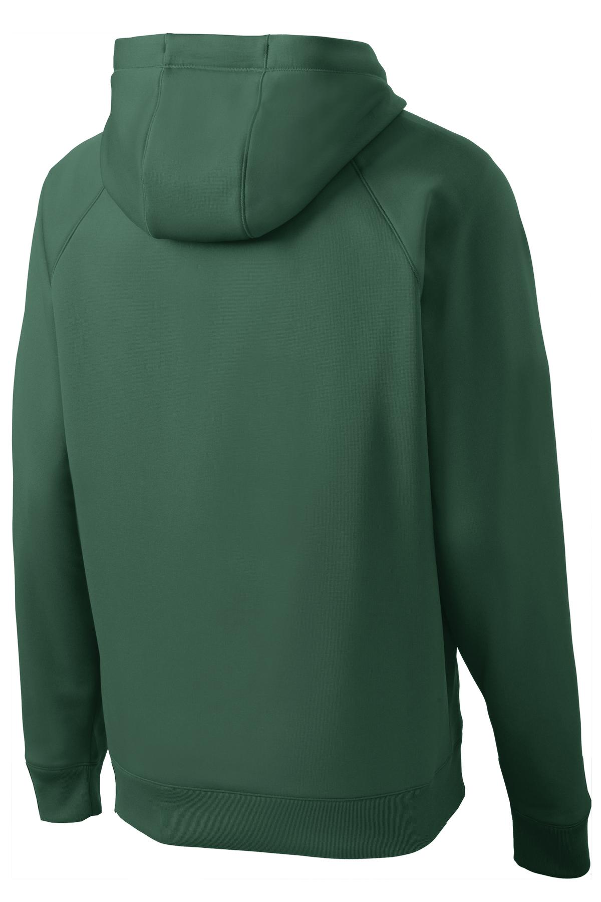 Sport-Tek Men's   Tech Fleece Hooded Sweatshirt-4