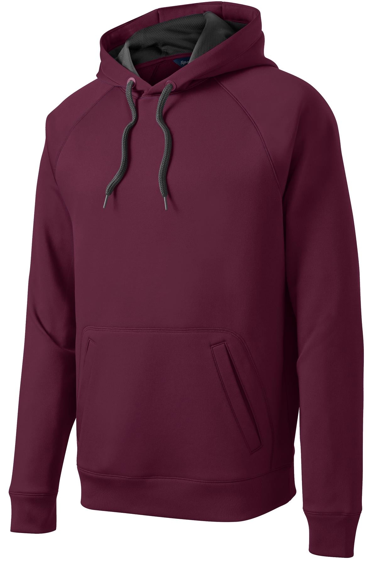 Sport-Tek Men's   Tech Fleece Hooded Sweatshirt-3