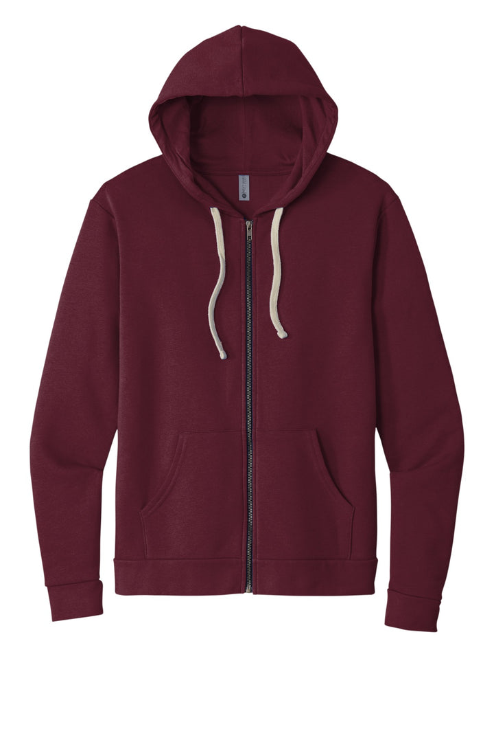 Next Level Unisex Santa Cruz Full-Zip Hoodie Next Level Apparel