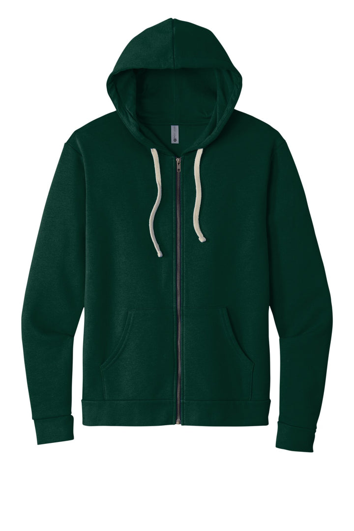 Next Level Unisex Santa Cruz Full-Zip Hoodie Next Level Apparel