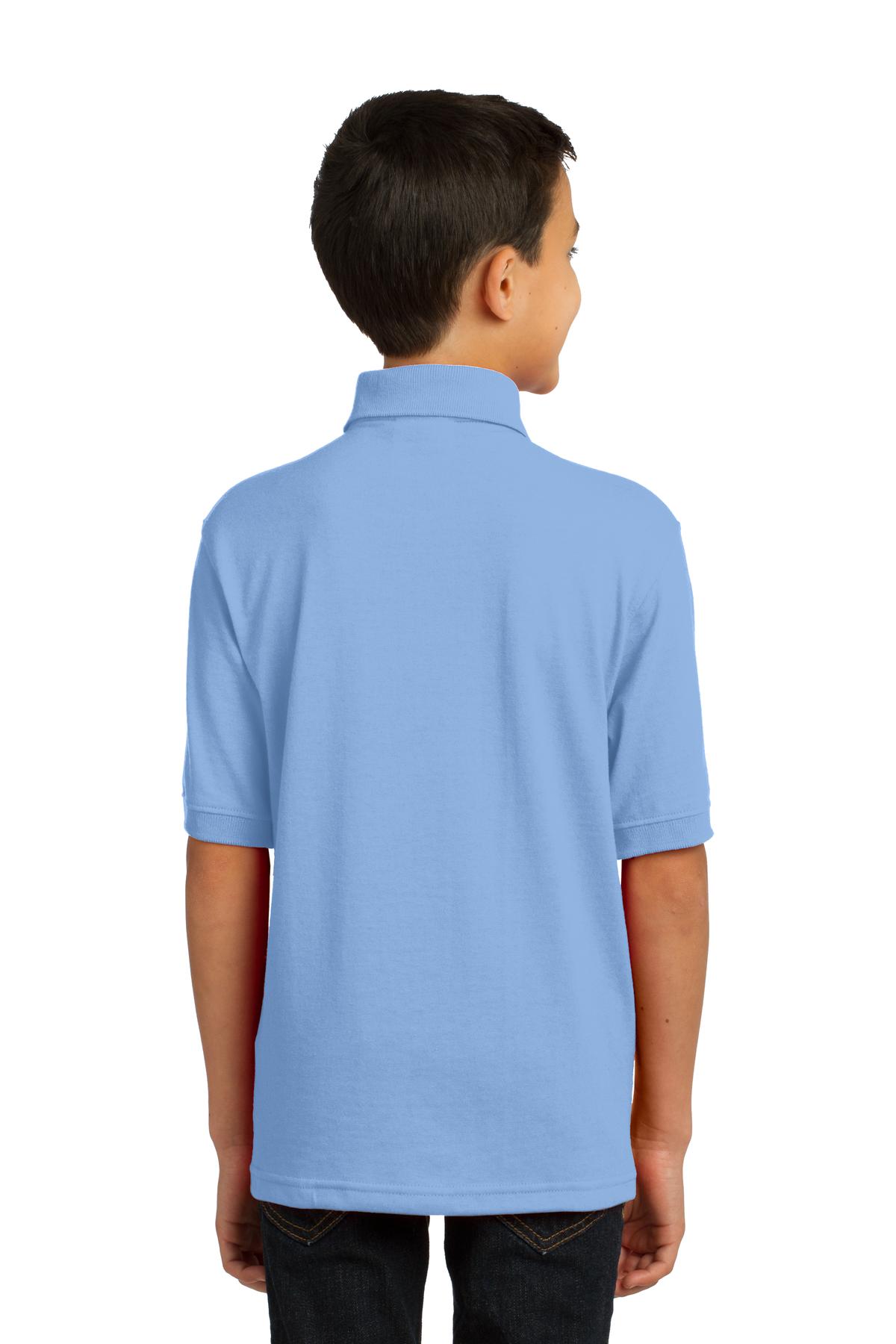Port & Company - Youth Core Blend Jersey Knit Polo