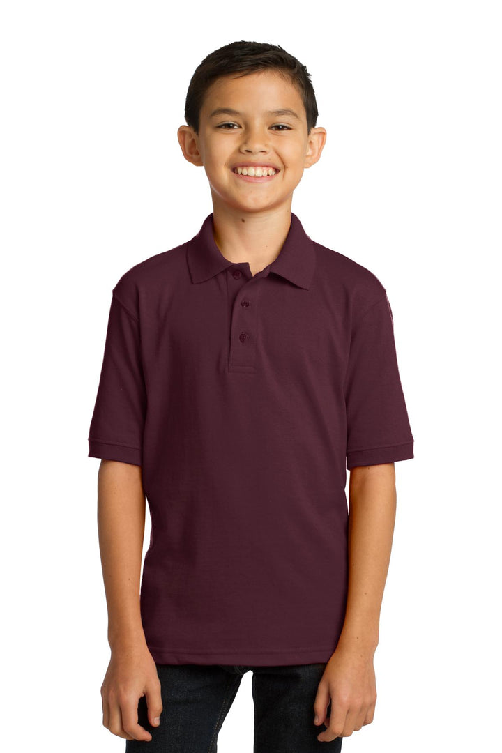 Port & Company - Youth Core Blend Jersey Knit Polo