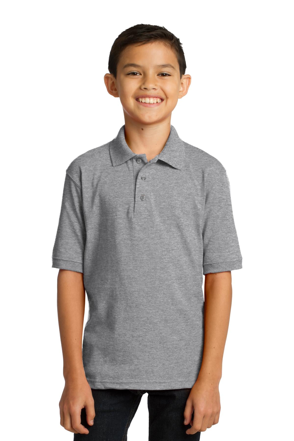 Port & Company - Youth Core Blend Jersey Knit Polo