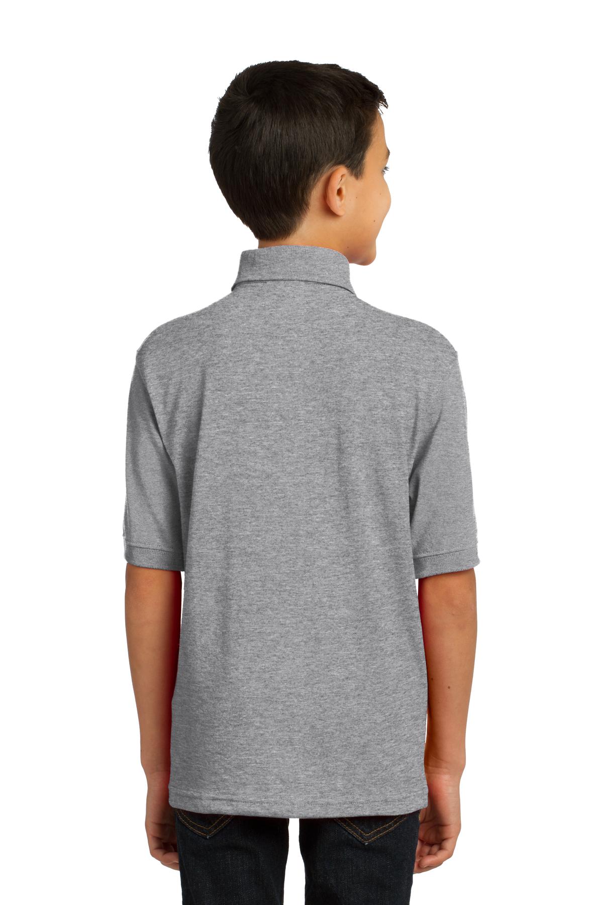 Port & Company - Youth Core Blend Jersey Knit Polo