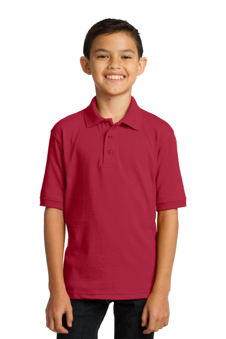 Port & Company - Youth Core Blend Jersey Knit Polo