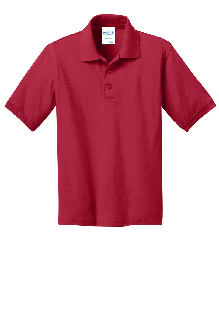 Port & Company - Youth Core Blend Jersey Knit Polo