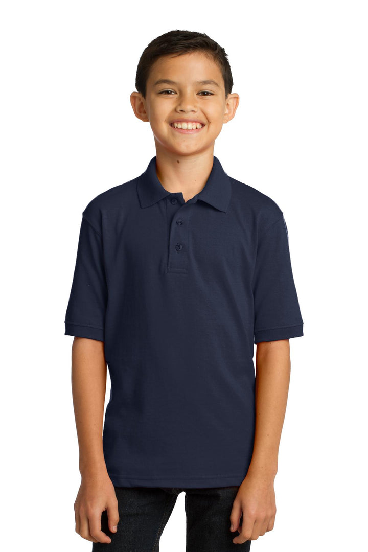 Port & Company - Youth Core Blend Jersey Knit Polo