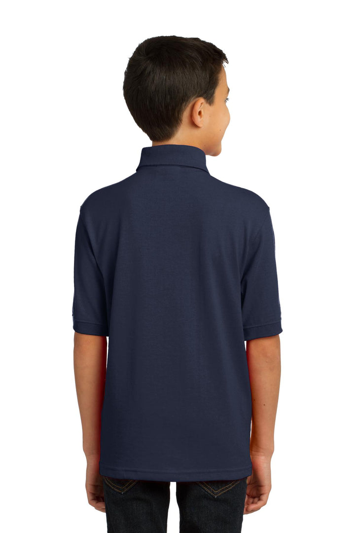 Port & Company - Youth Core Blend Jersey Knit Polo
