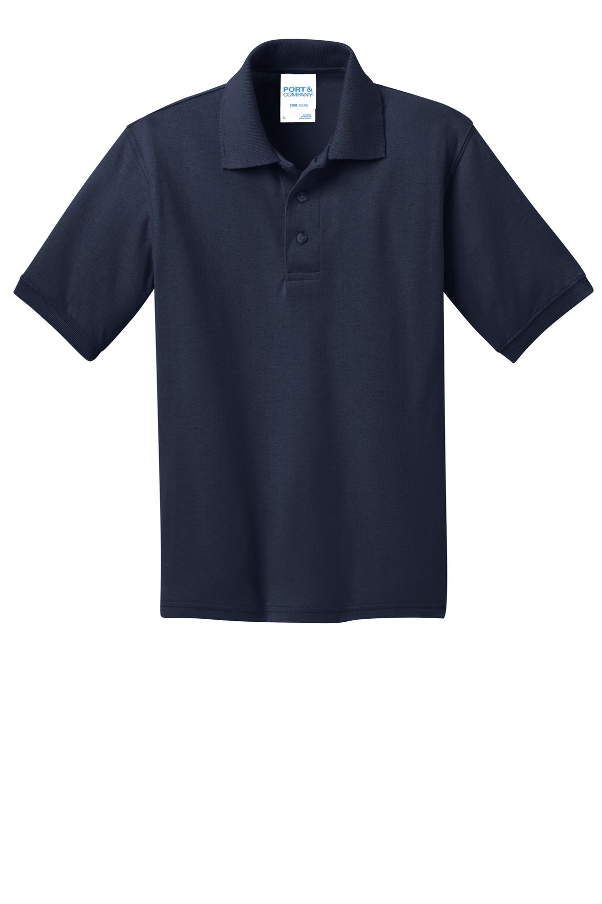 Port & Company - Youth Core Blend Jersey Knit Polo