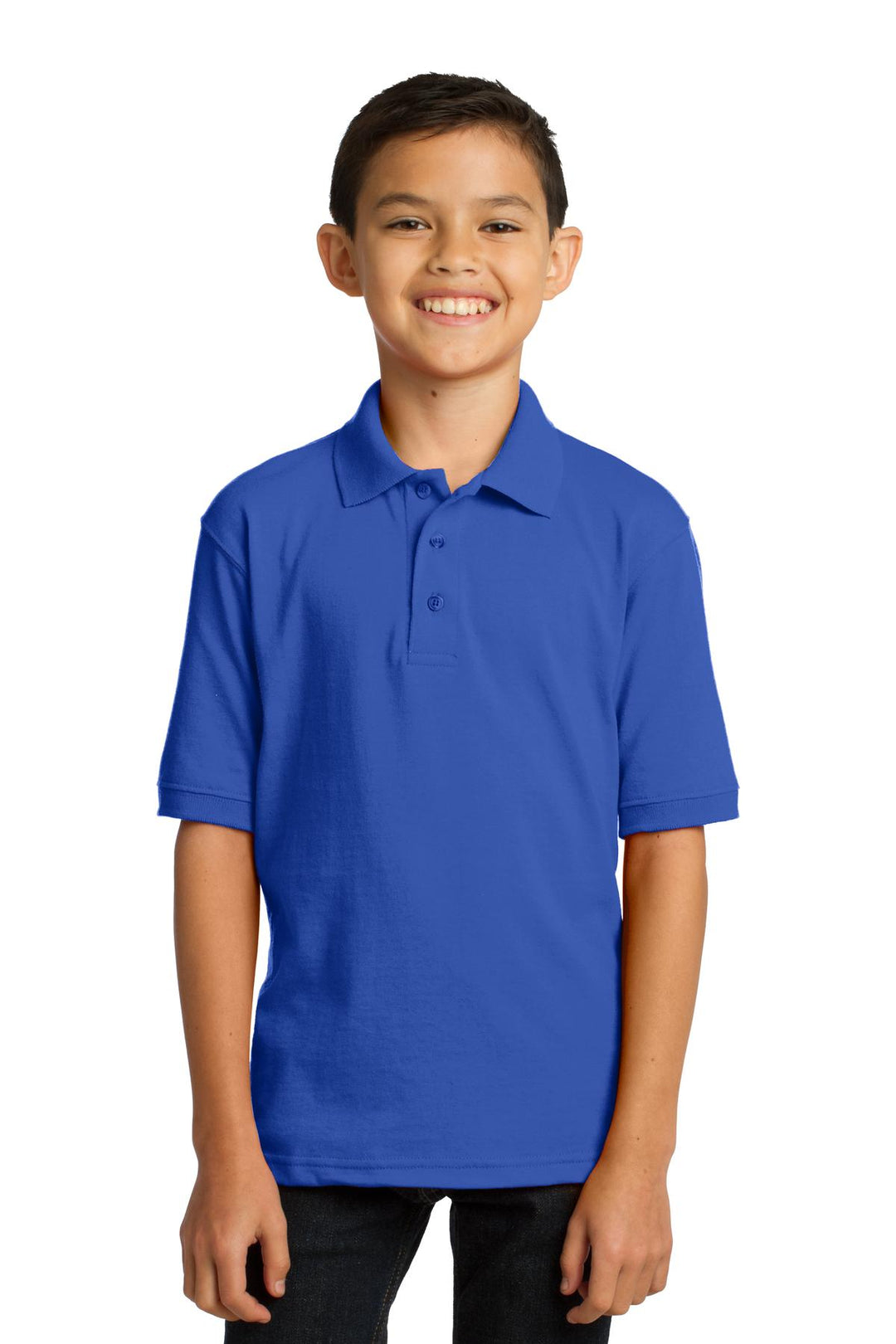 Port & Company - Youth Core Blend Jersey Knit Polo