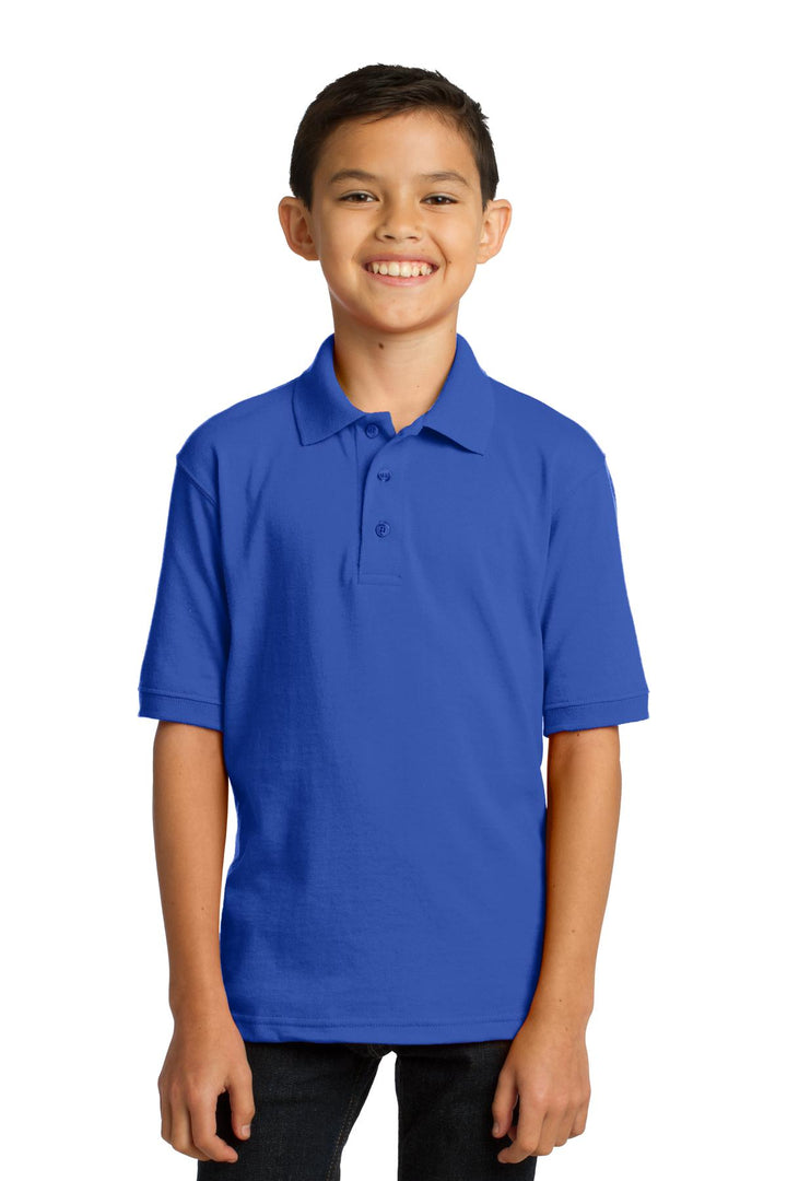 Port & Company - Youth Core Blend Jersey Knit Polo