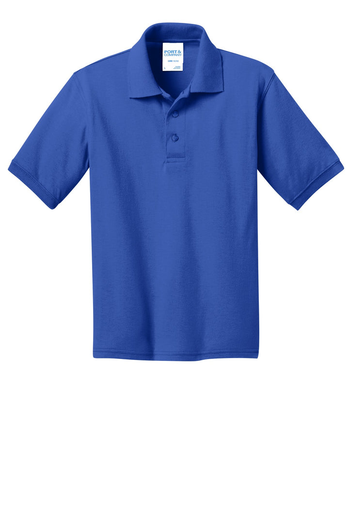 Port & Company - Youth Core Blend Jersey Knit Polo