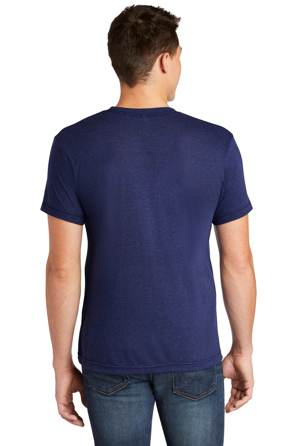 American Apparel Men's Tri-Blend Short Sleeve Track T-Shirt American Apparel