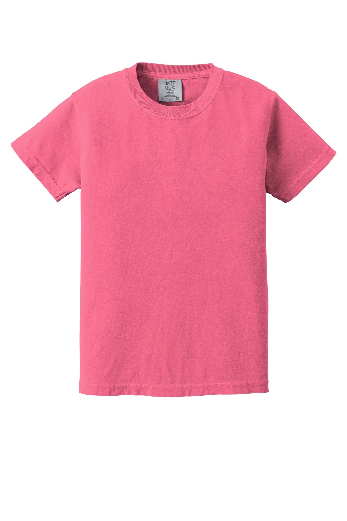 Comfort Colors Youth Ring Spun Tee. 9018 Comfort Colors