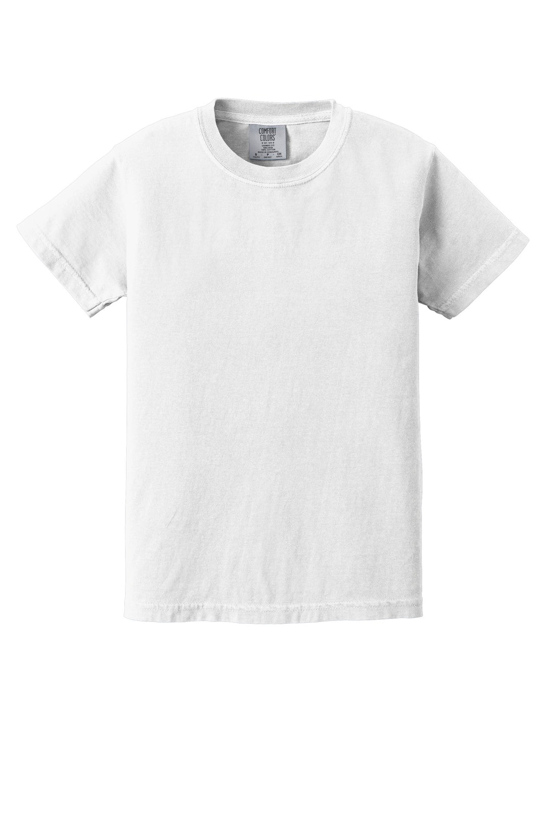 Comfort Colors Youth Ring Spun Tee. 9018 Comfort Colors
