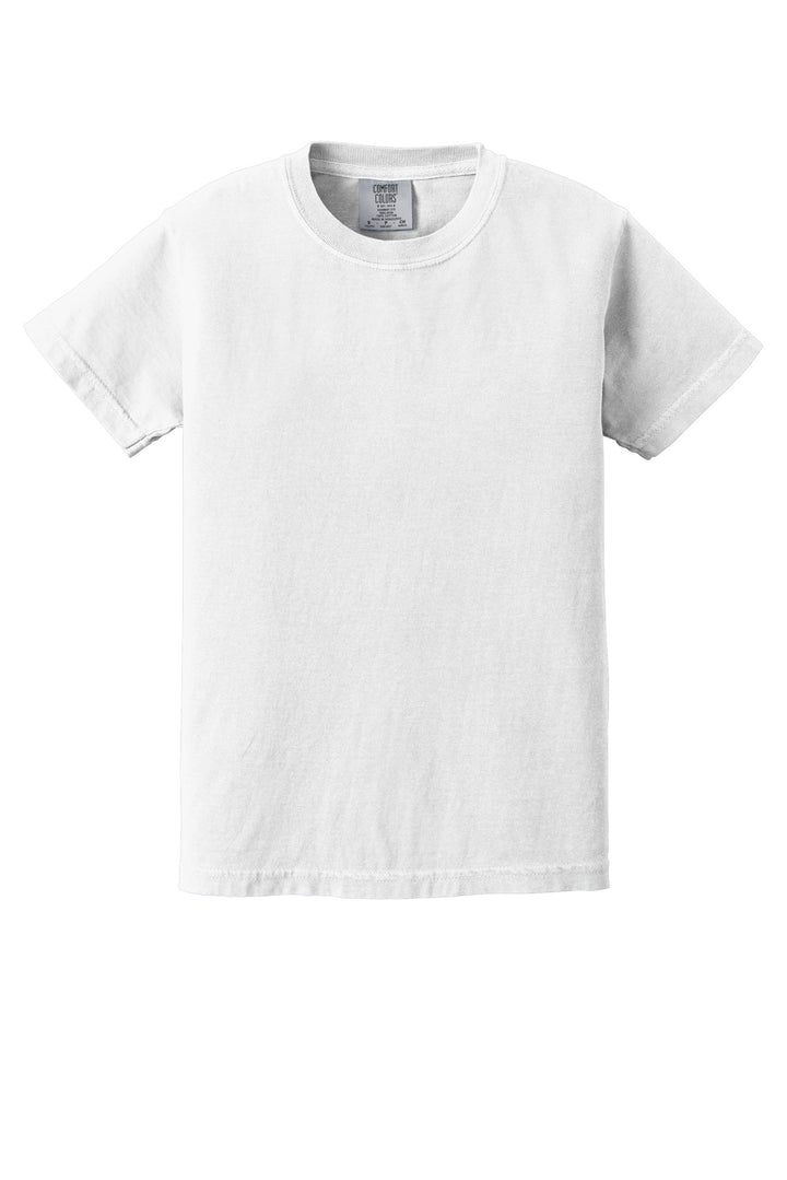 Comfort Colors Youth Ring Spun Tee. 9018 Comfort Colors