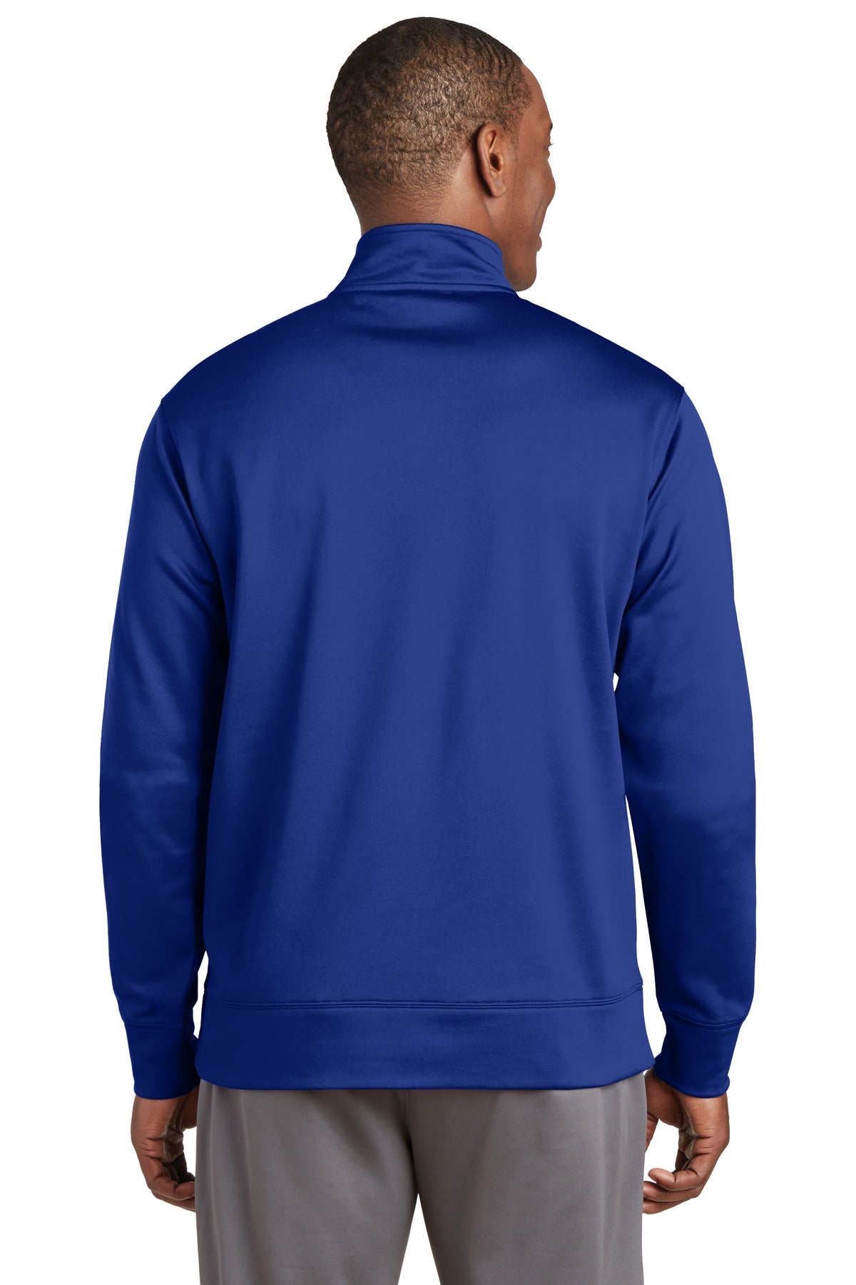 Sport-Tek Men's Sport-Wick Fleece Full-Zip Jacket